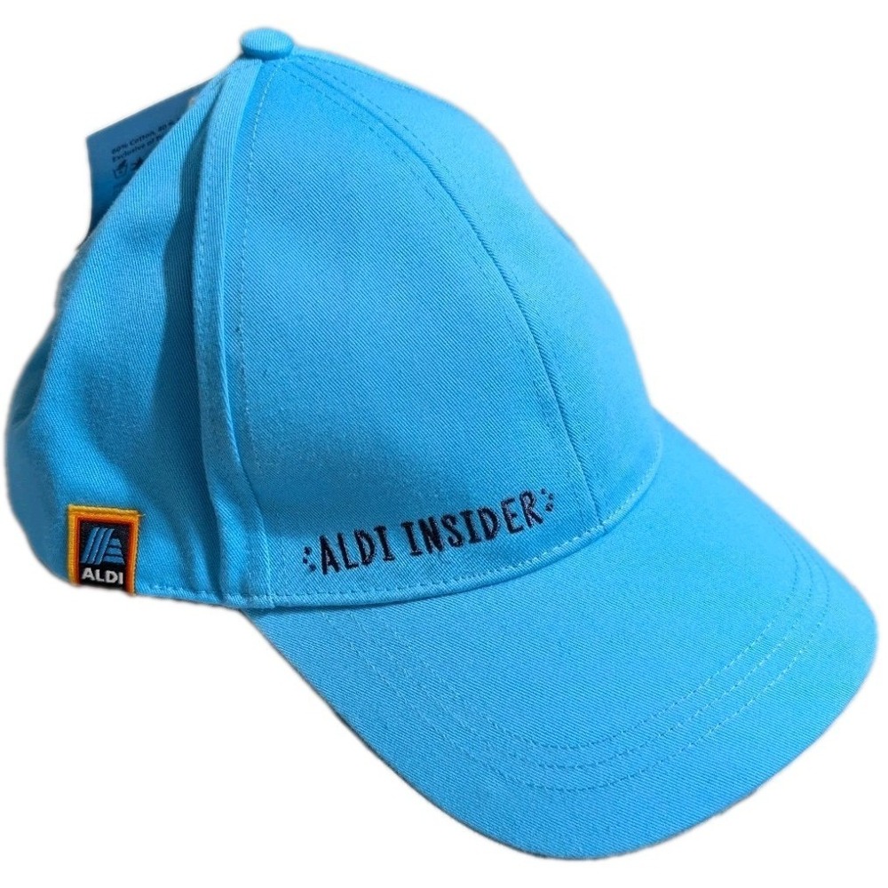 ALDI INSIDER Baseball‎ Cap 2023 Gear Capsule Collection Rainbow Light Blue Hat